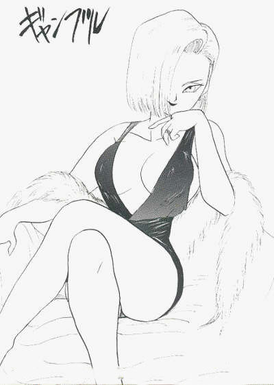 The best dragon ball  girl android 18 page 7 full