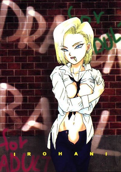 The best dragon ball  girl android 18 page 9 full