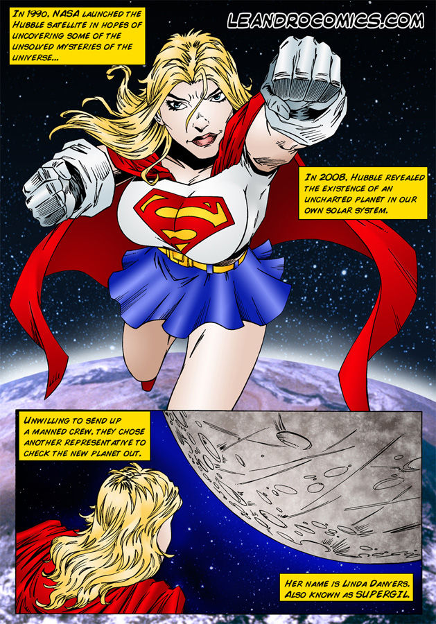 Supergirl page 1 full