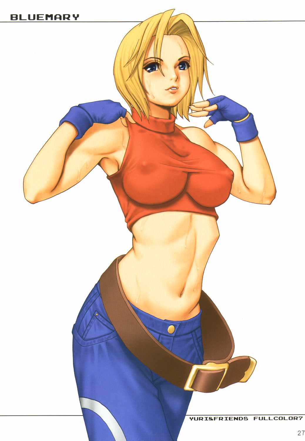 King of Fighters - Blue Mary | 250 + Pics page 4 full