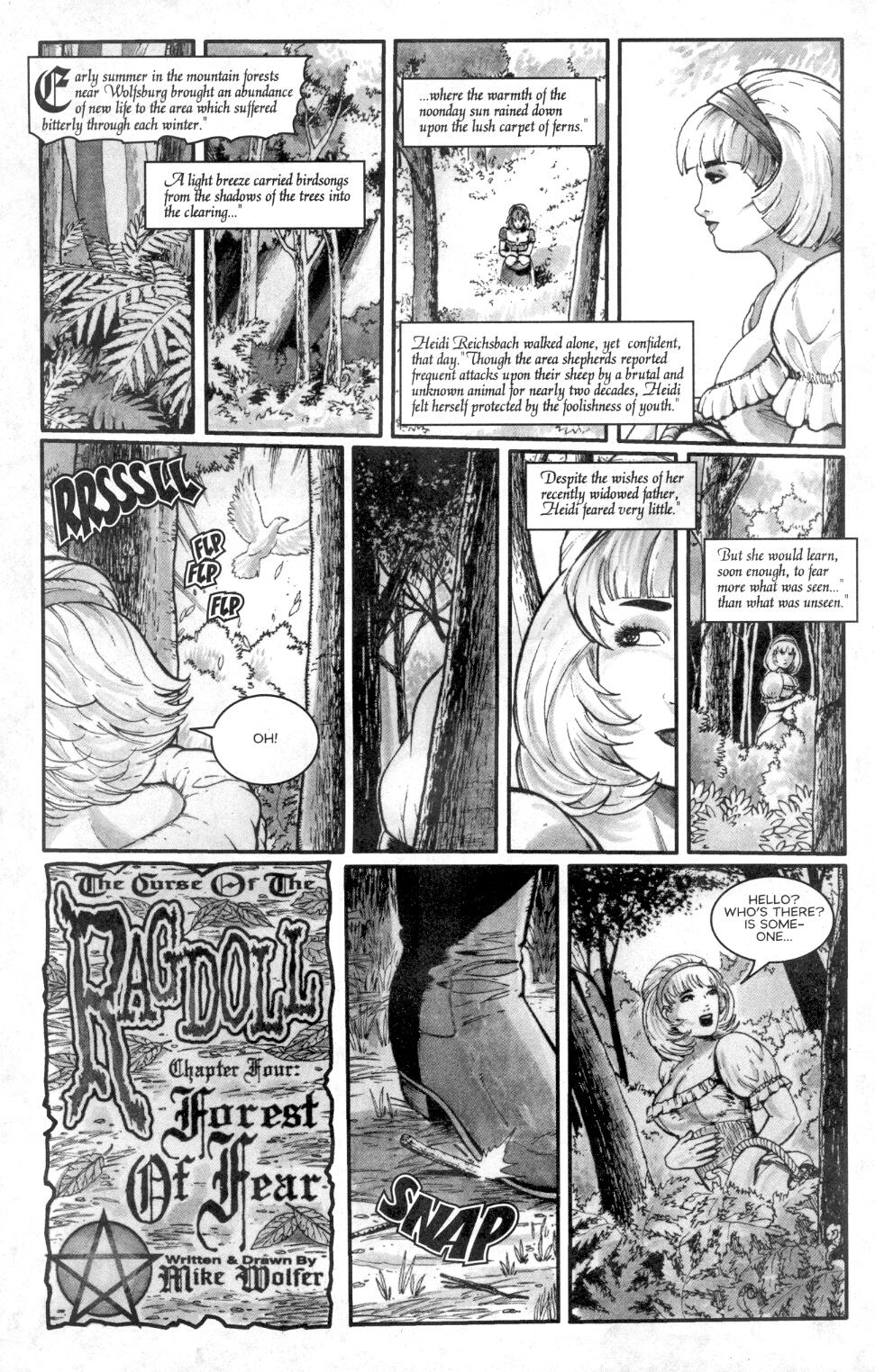 The Curse of the Rag Doll - Chapter 4: Forest of Fear page 1 full