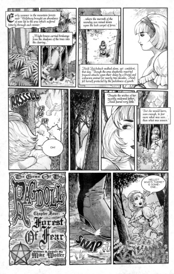 The Curse of the Rag Doll - Chapter 4: Forest of Fear cover