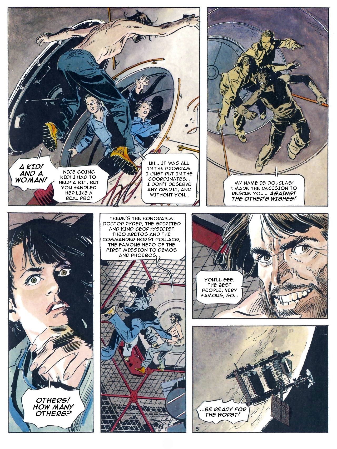 The Survivor #3 page 9 full