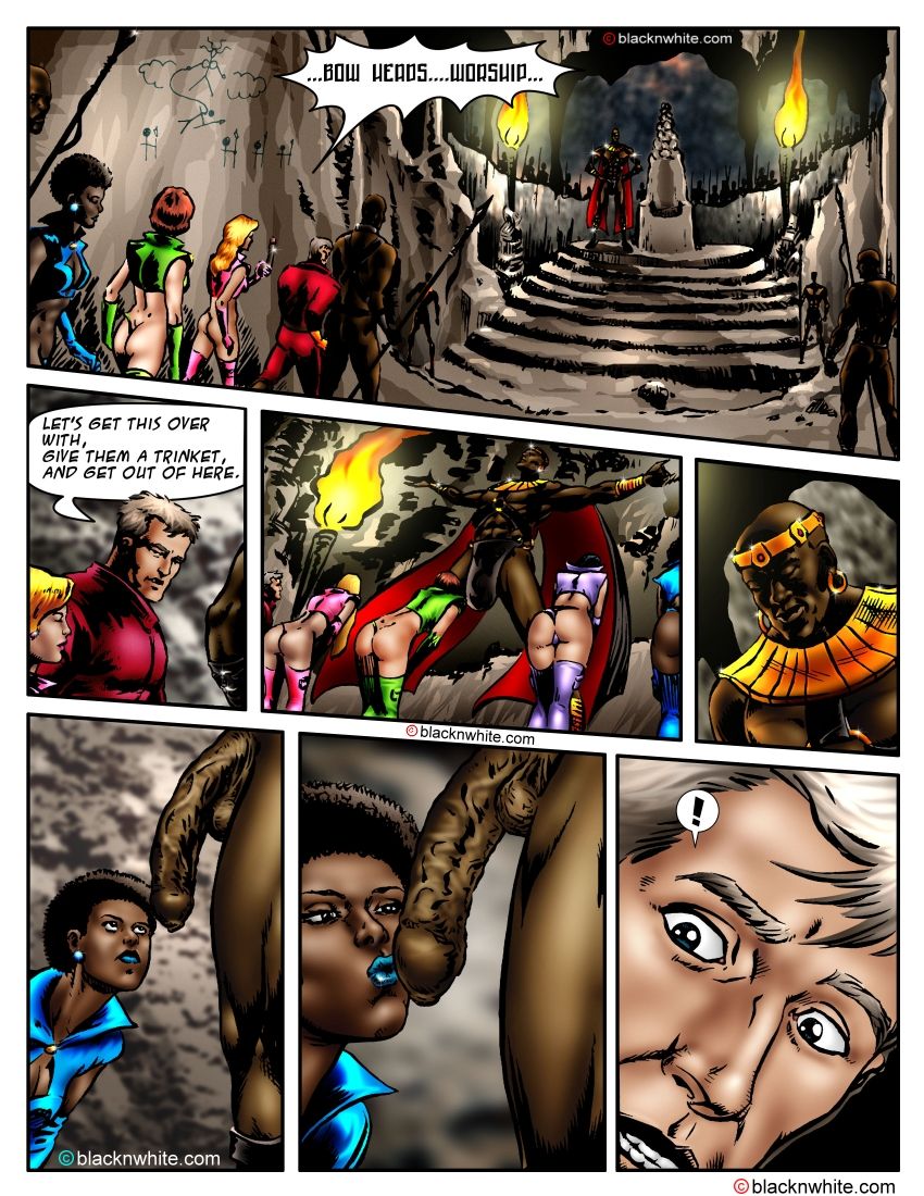 Interracial Space Sluts - Episode 1: Planet Ebony Five page 10 full