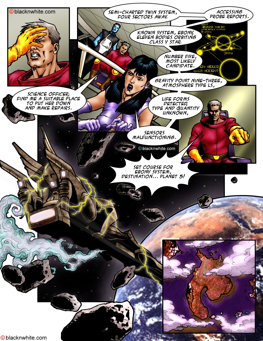 Interracial Space Sluts - Episode 1: Planet Ebony Five page 6 full