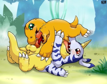 Digimon M/M cover