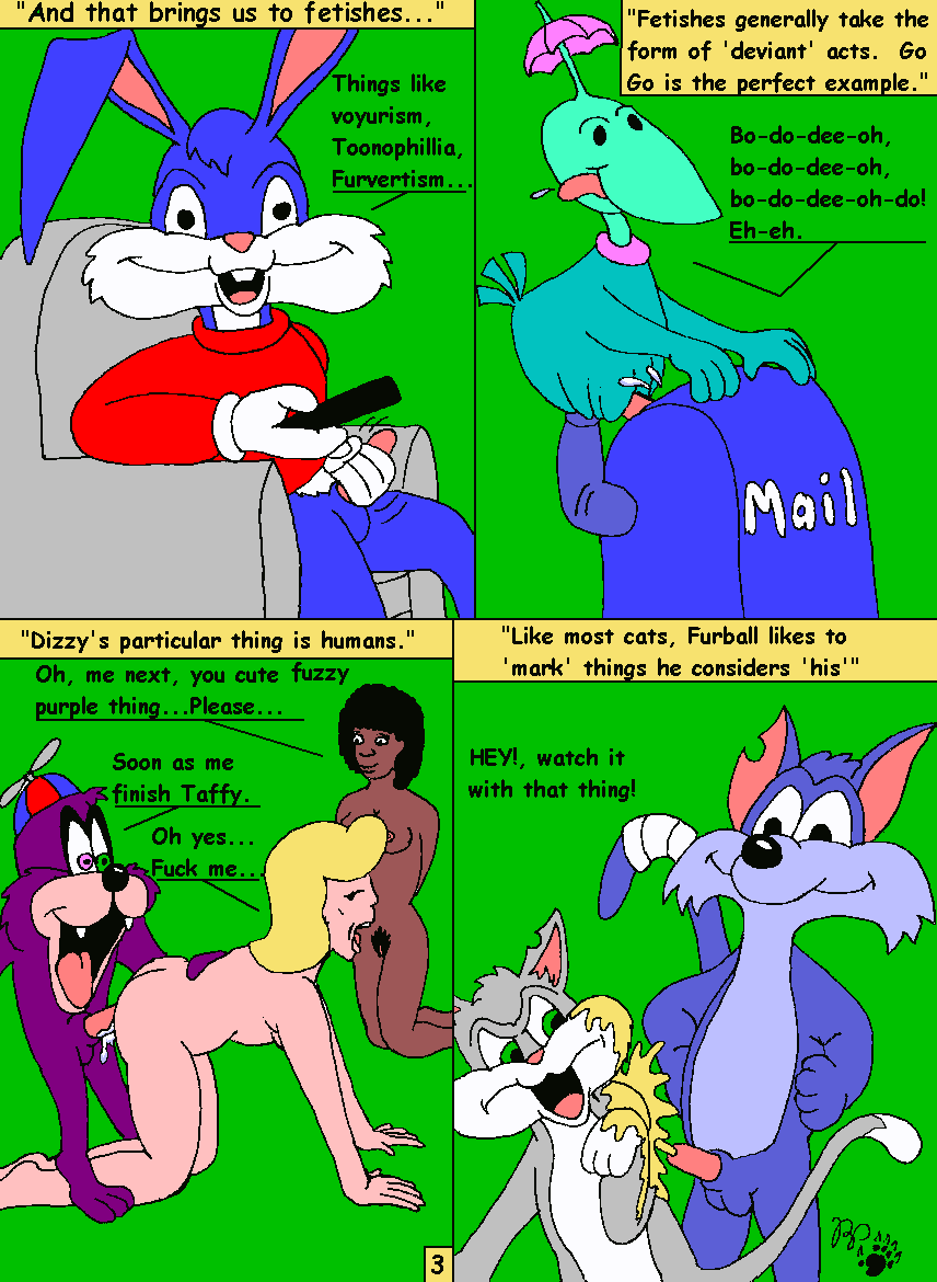 Tinee Toon Adventures #3 page 4 full