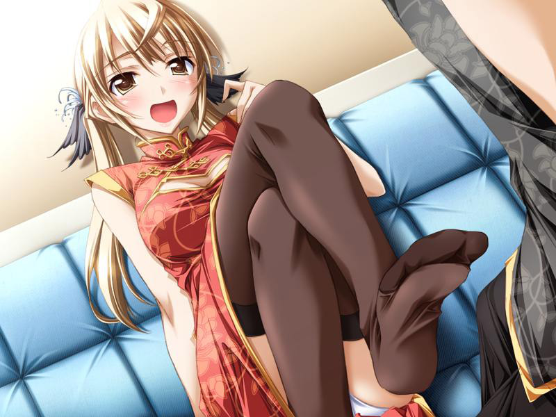 【２次エロ画像】　Sっ娘足コキ画像スレ page 4 full
