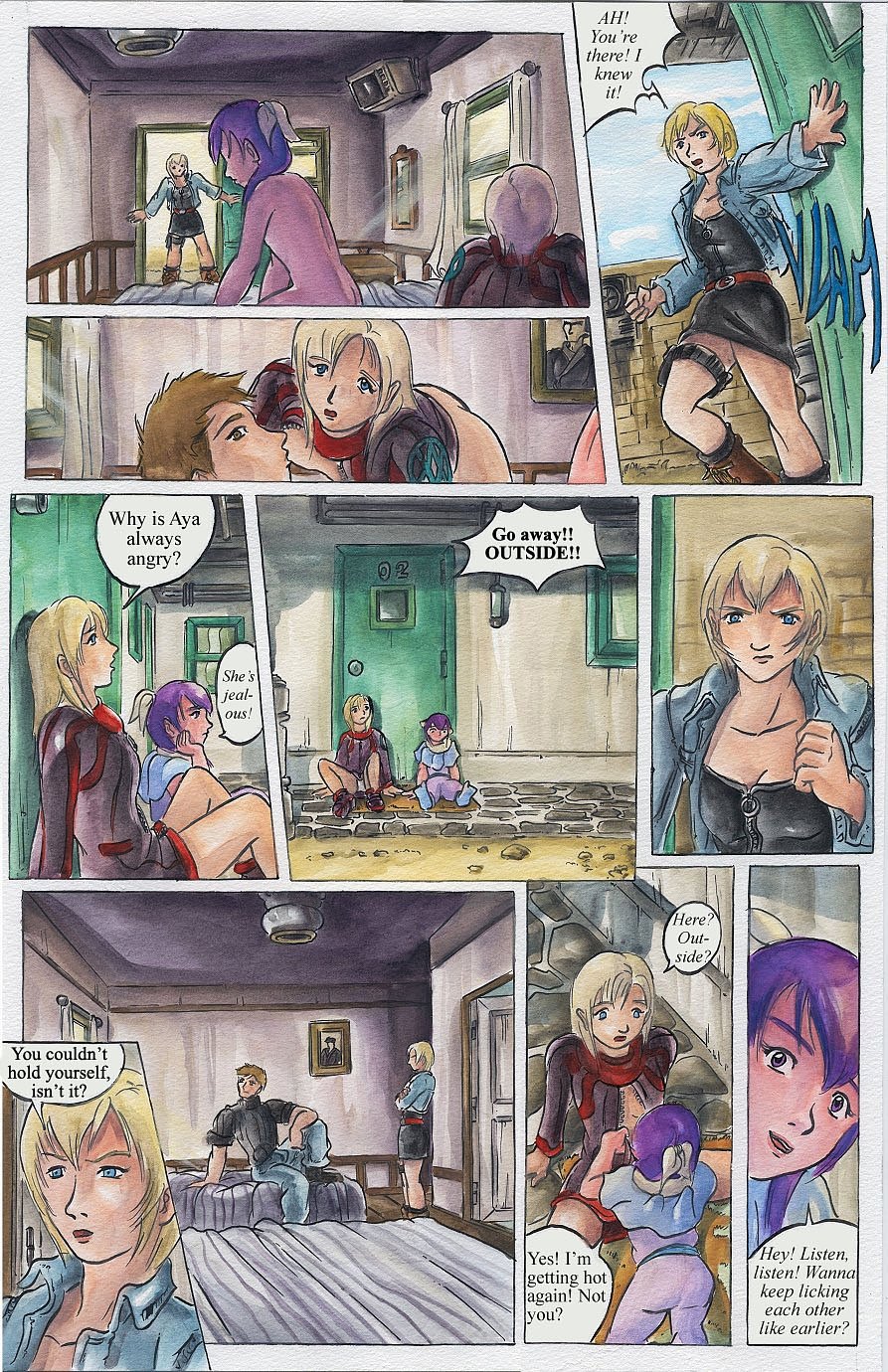 Parasite Eve 2 page 4 full
