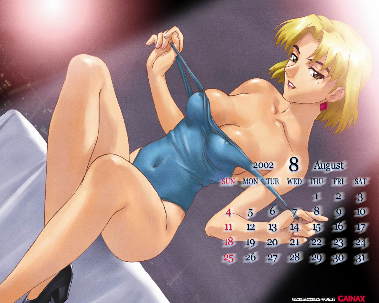 2002 Neon Genesis Evangelion Calander version 2 page 8 full