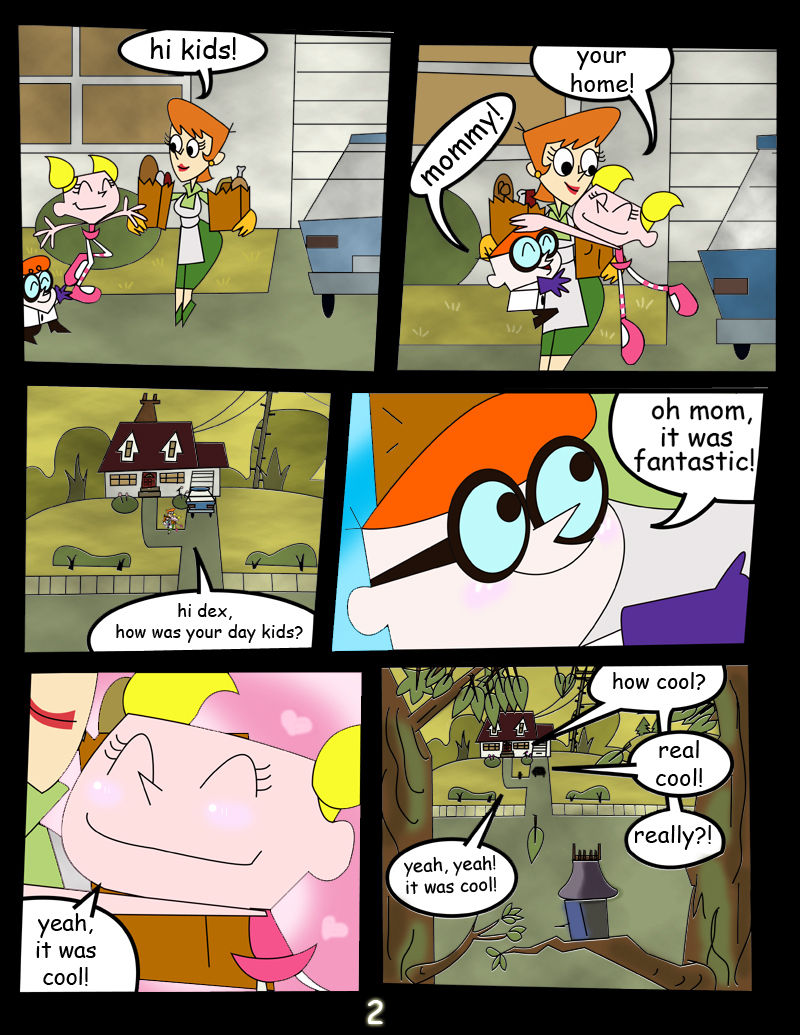 Dexter's Laboratory: "MOMDARK" page 5 full