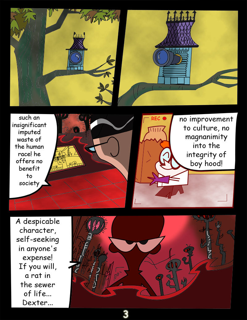 Dexter's Laboratory: "MOMDARK" page 7 full
