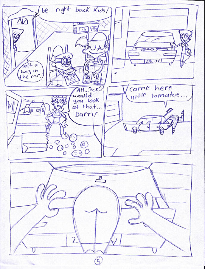 Dexter's Laboratory: "MOMDARK" page 9 full