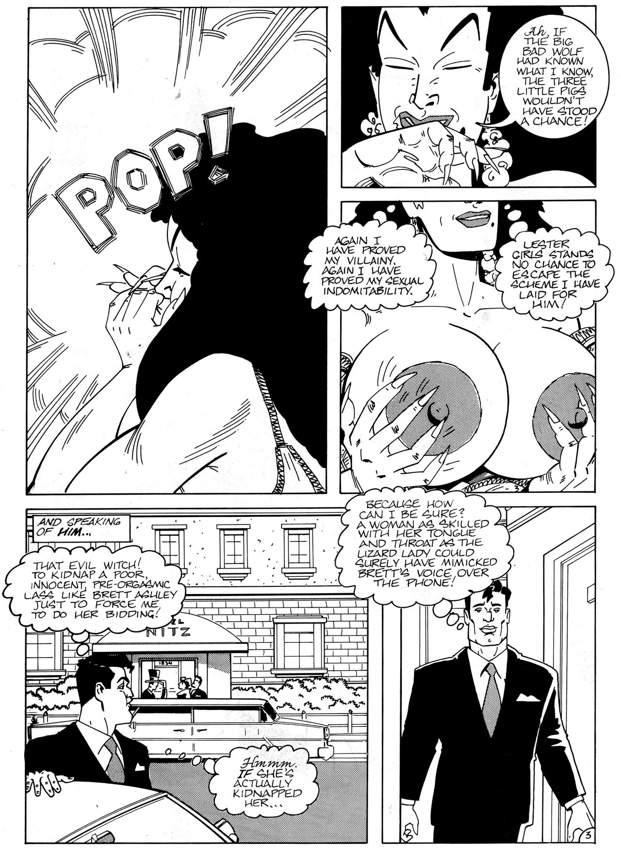 Lizard Lady #3 page 5 full