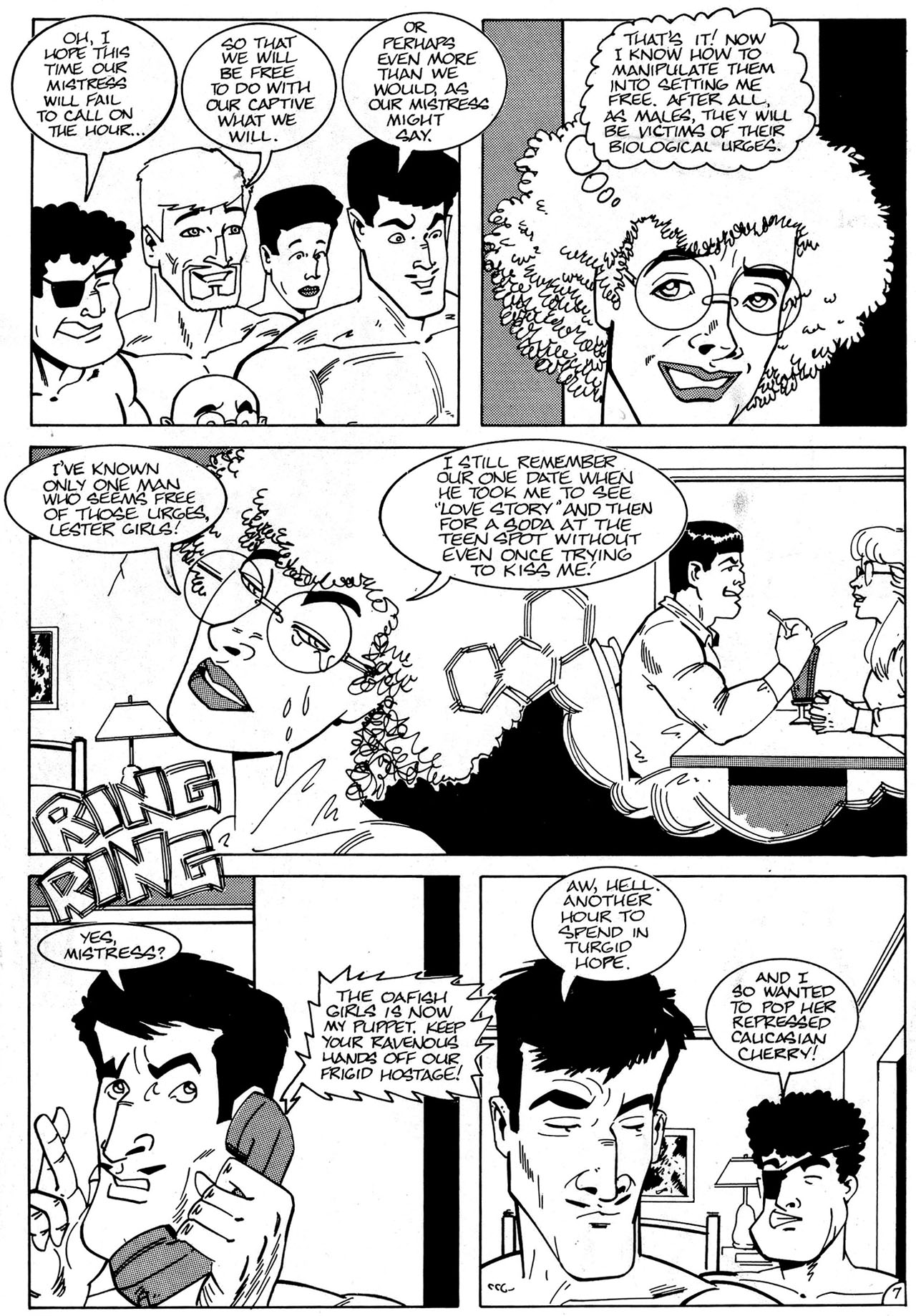 Lizard Lady #3 page 9 full