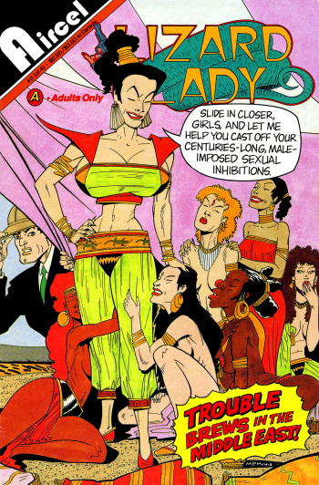 Lizard Lady #3 cover