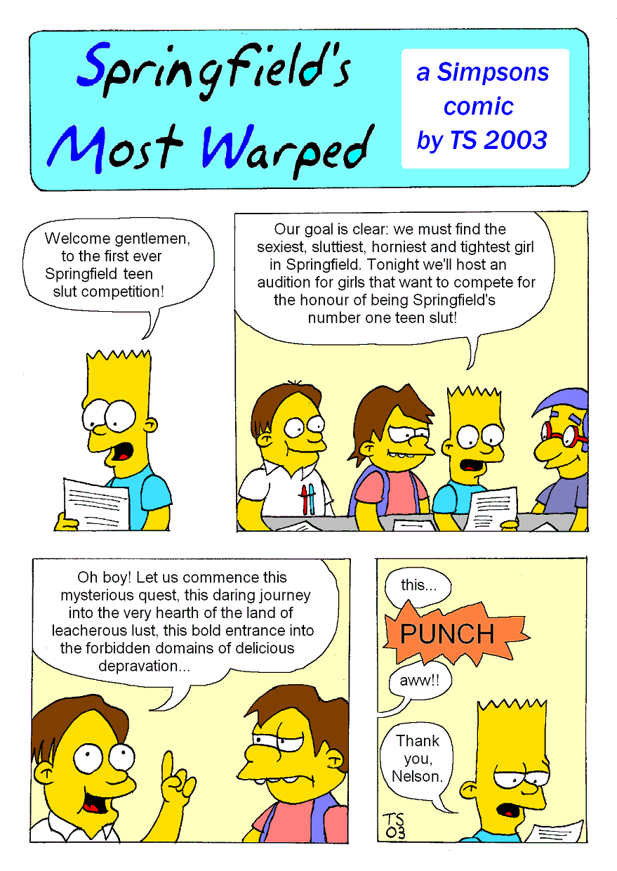 Springfield's Most Wanted page 1 full