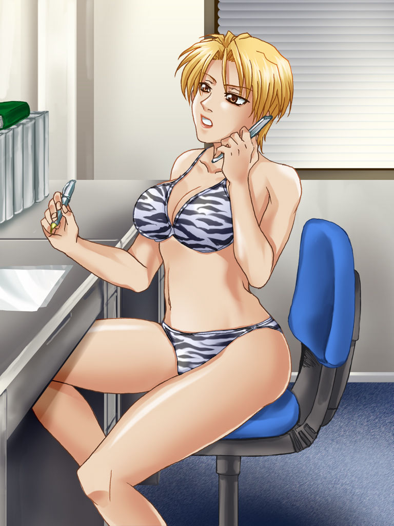 Yokubou Kaiki dai 319 shou - Hisho GAL in GAG ... Hisho  Kiken Kitaku Michi - page 2 full