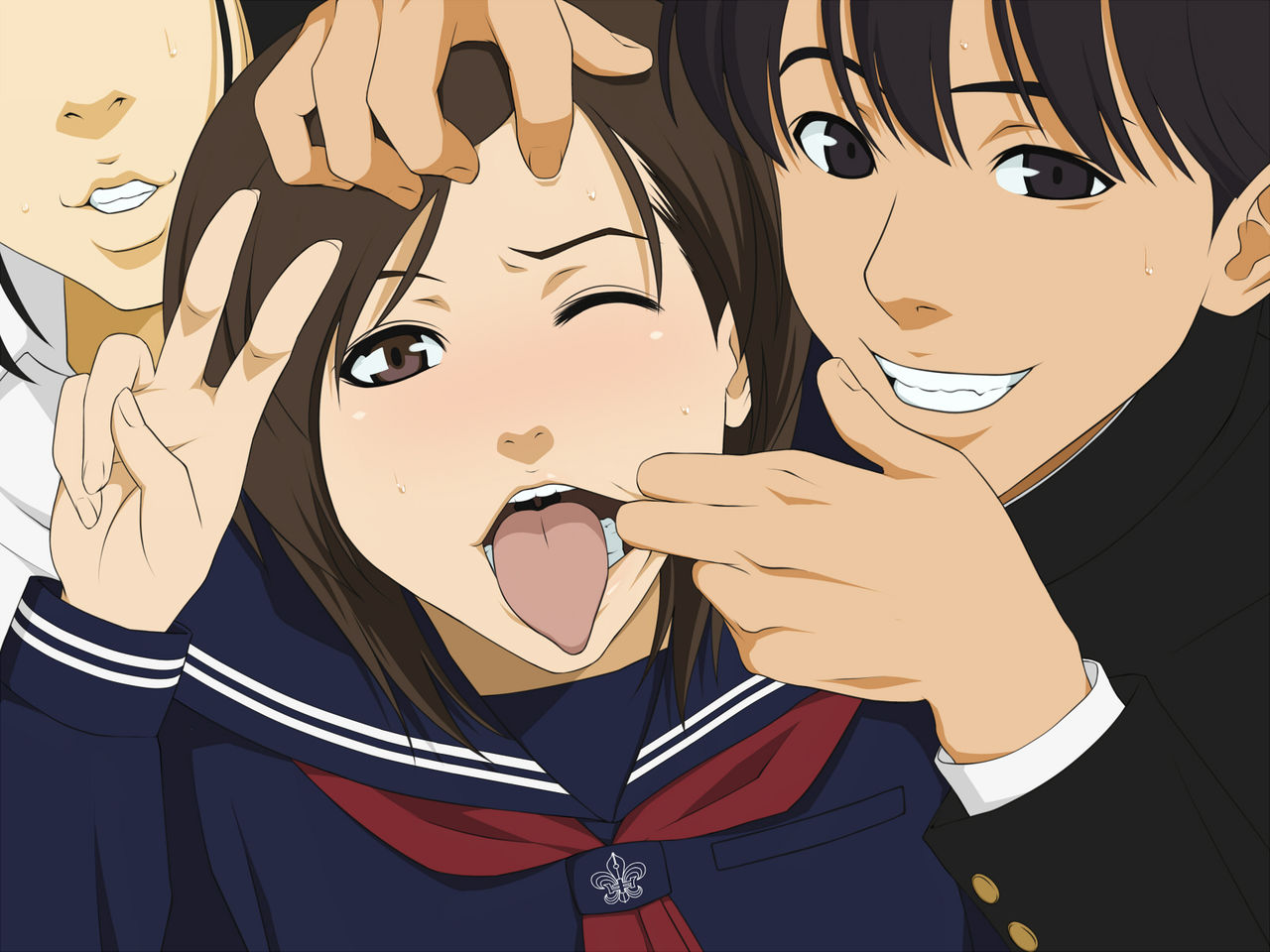 "PANDORA" Aneki no Keitai ~Daisuki na Aneki ga Ore no Osananajimi, Classmate, Senpai, Sensei, Sonota Oozei ni Yararemakutteru to Iu Jijitsu~ page 2 full