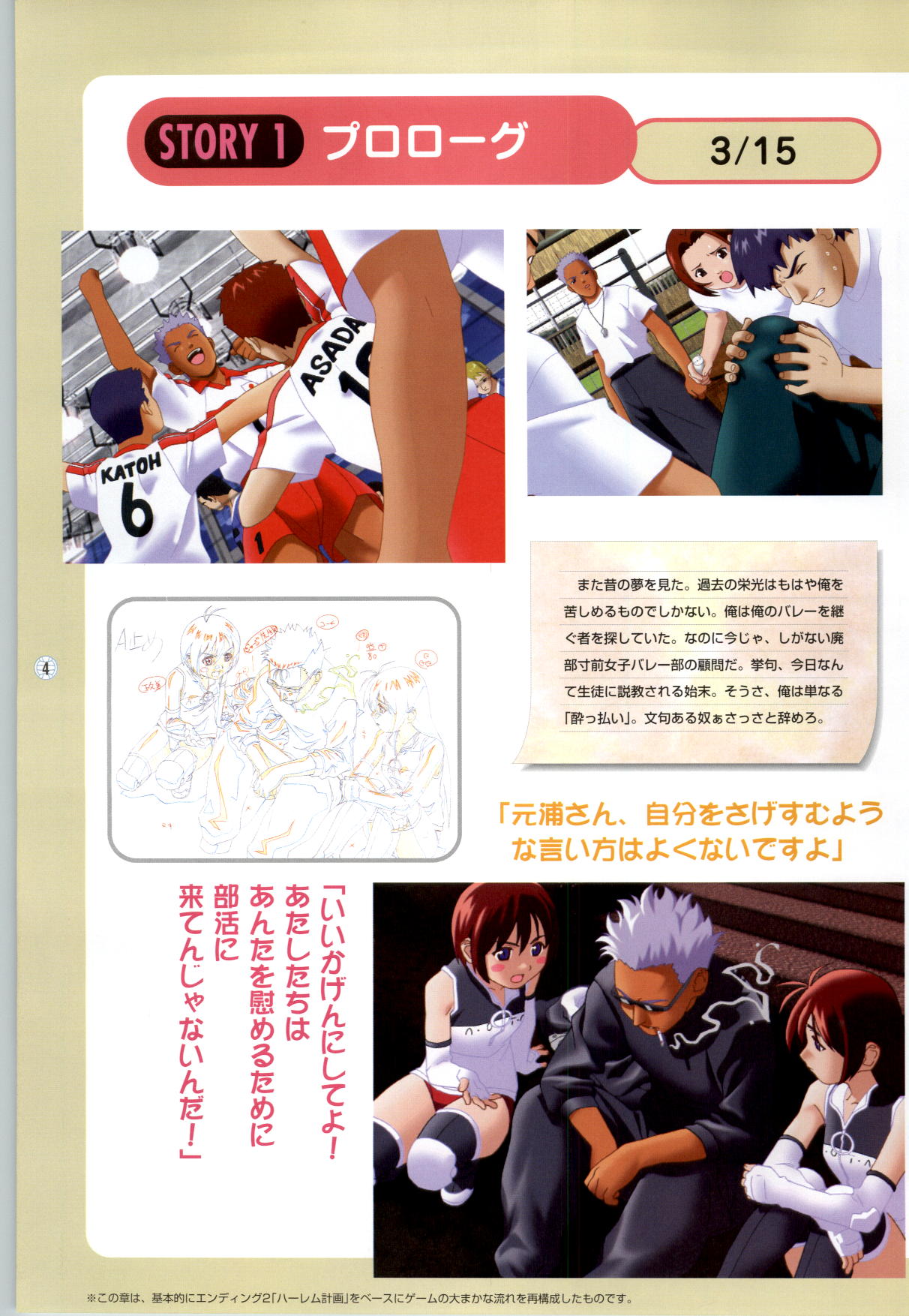 コートの中の天使達 CG&amp;原画集 page 5 full