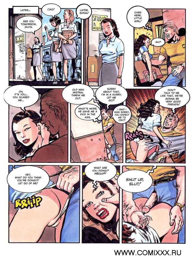 The little Lechers - Sonja page 6 full