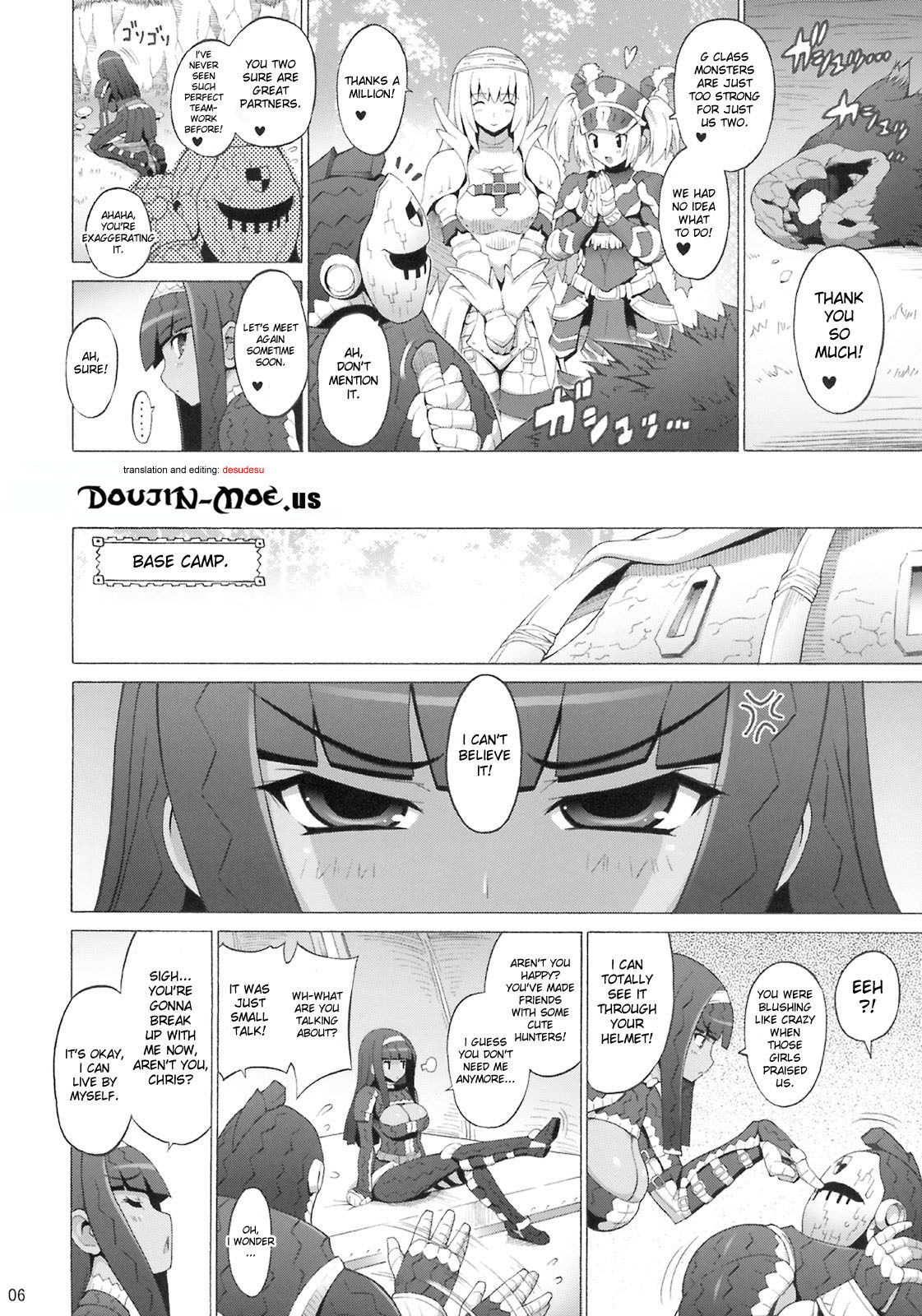 Kyonyuu Hunter 2nd | Big Breast Hunter 2 page 5 full