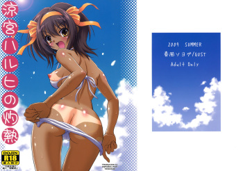Suzumiya Haruhi no Shakunetsu cover
