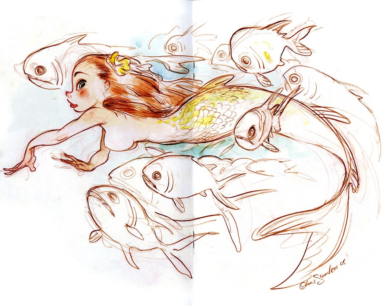 Sketchbook 1b page 8 full
