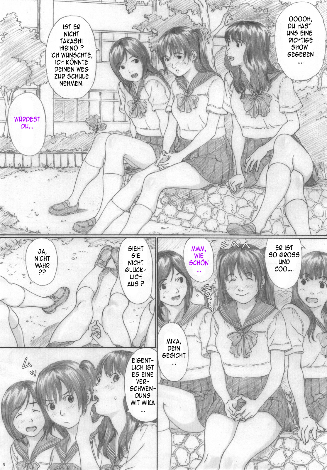Suimitsu Shoujo 2 page 4 full