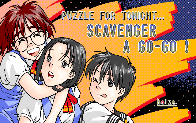 PUZZLE FOR TONIGHT... SCAVENGER A GO-GO! page 1 full