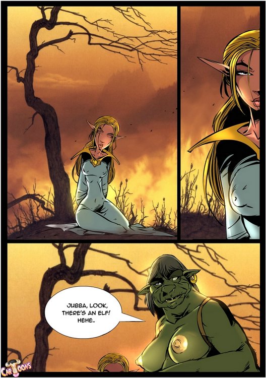 Elf VS Orc page 1 full