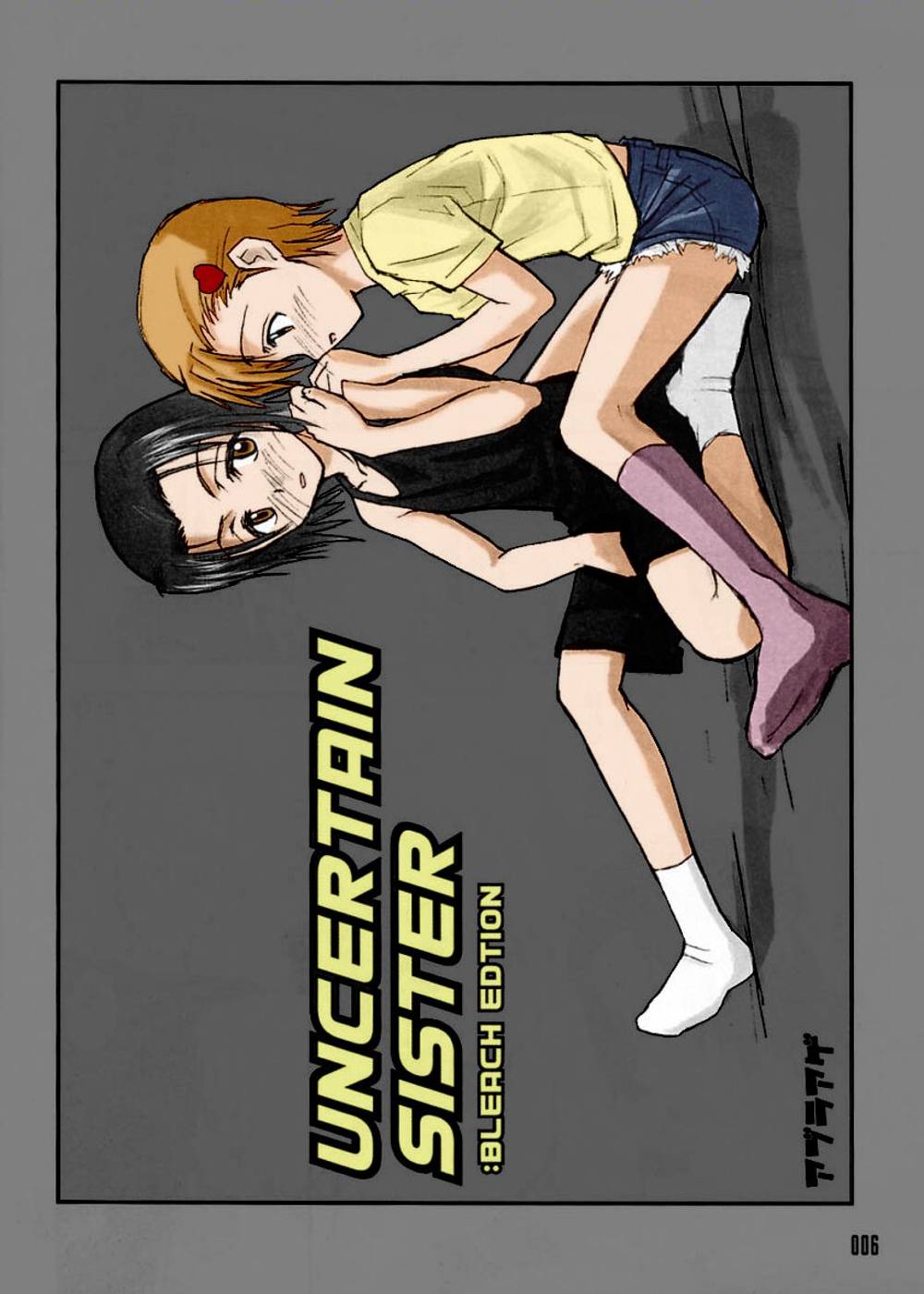 303e Vol.03: Bleach Edition - Bleach: Uncertain Sister page 6 full