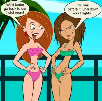 Kim Possible, danny pantom ... cover