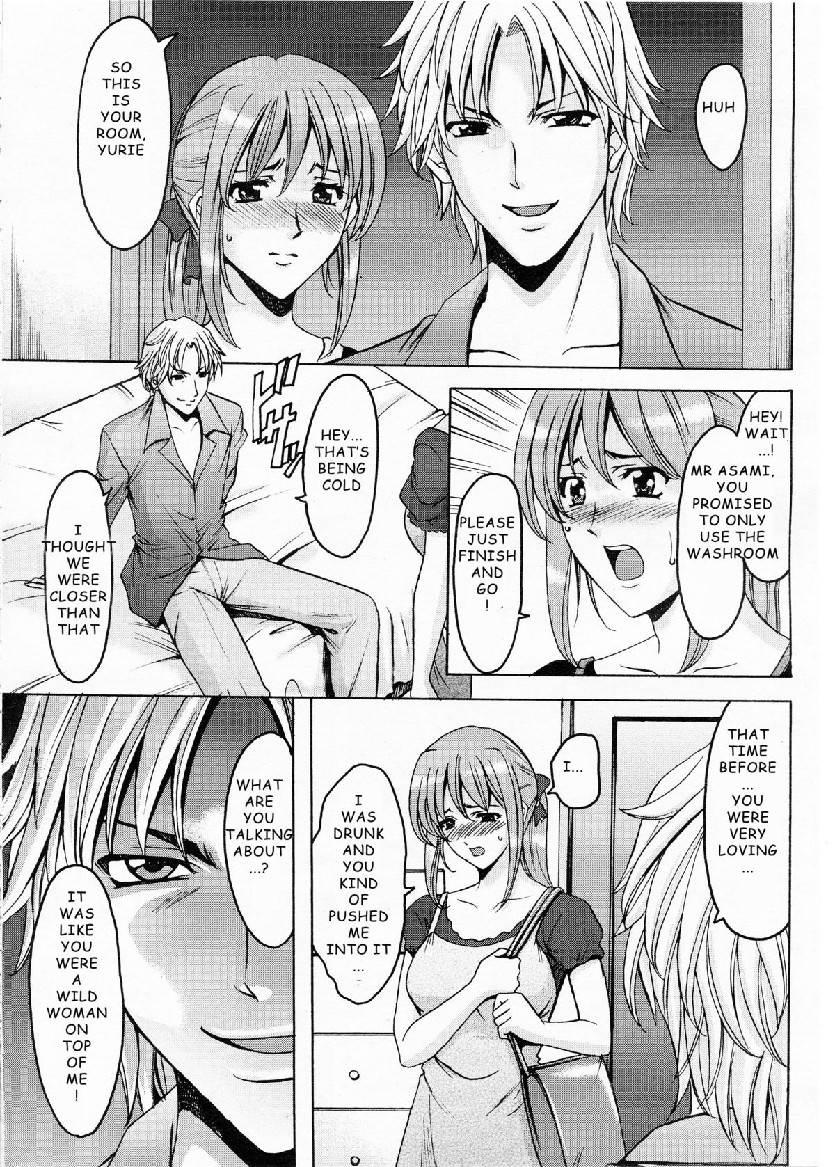 Yuuwaku no Toshiue Apartment | Old Apartment of Temptation Ch. 7 page 4 full