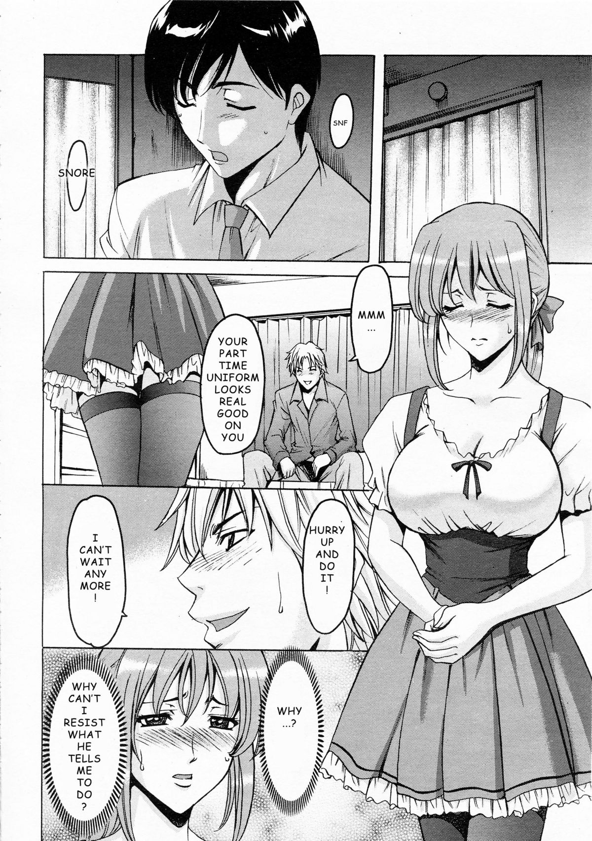 Yuuwaku no Toshiue Apartment | Old Apartment of Temptation Ch. 7 page 6 full
