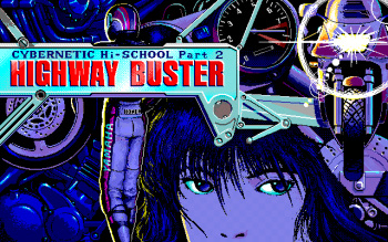Dennou Gakuen 2 HIGHWAY BUSTER cover