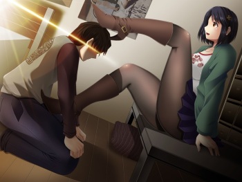 Footjob NEW Game CG collection - 7 cover