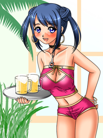 Yokubou Kaiki dai 276 shou -Manatsu no Kaigan BAR Heitengo no Tenmatsuroku- cover