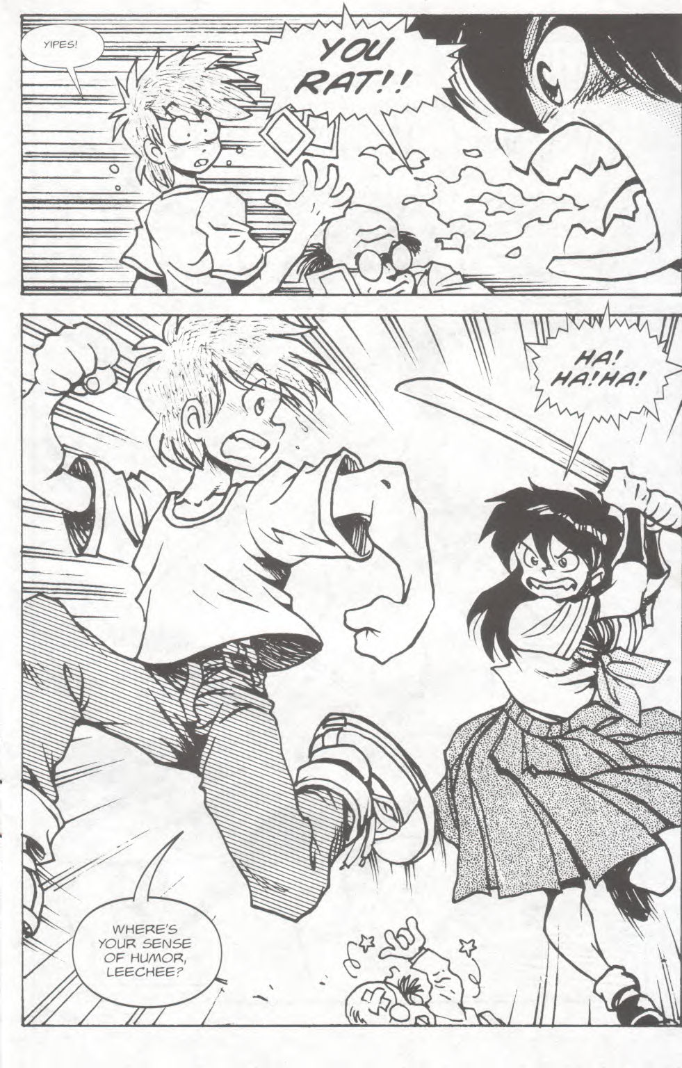 Not Ninja High School #1 page 10 full