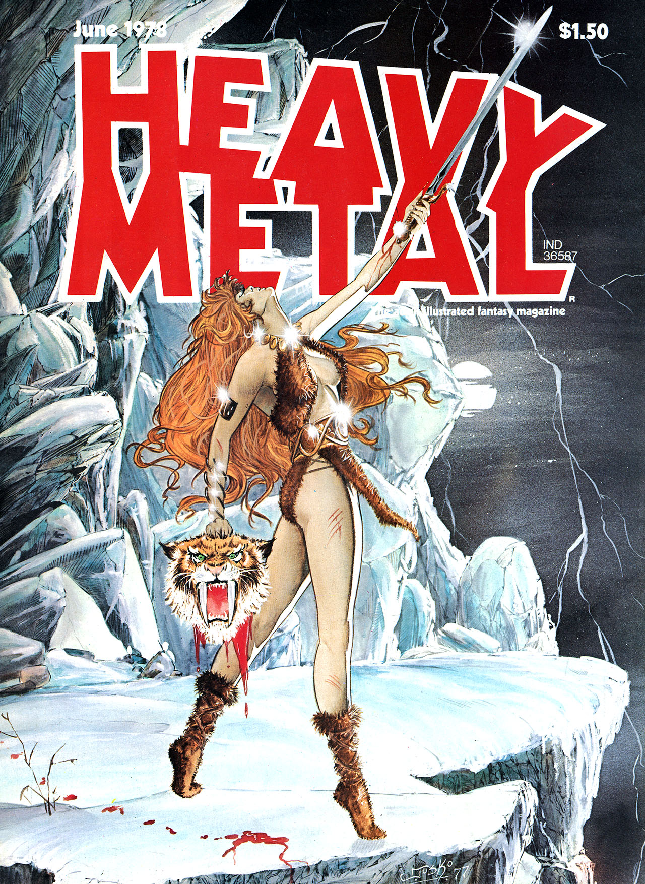Heavy Metal 1978-06-Vol-02-#02 June page 1 full