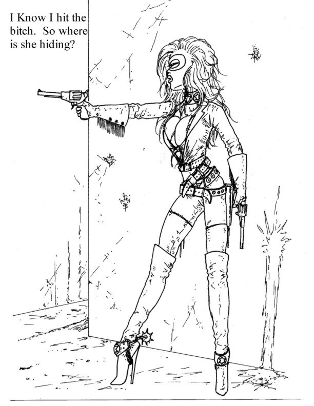 Sasha Spur The Bounty Hunter page 1 full
