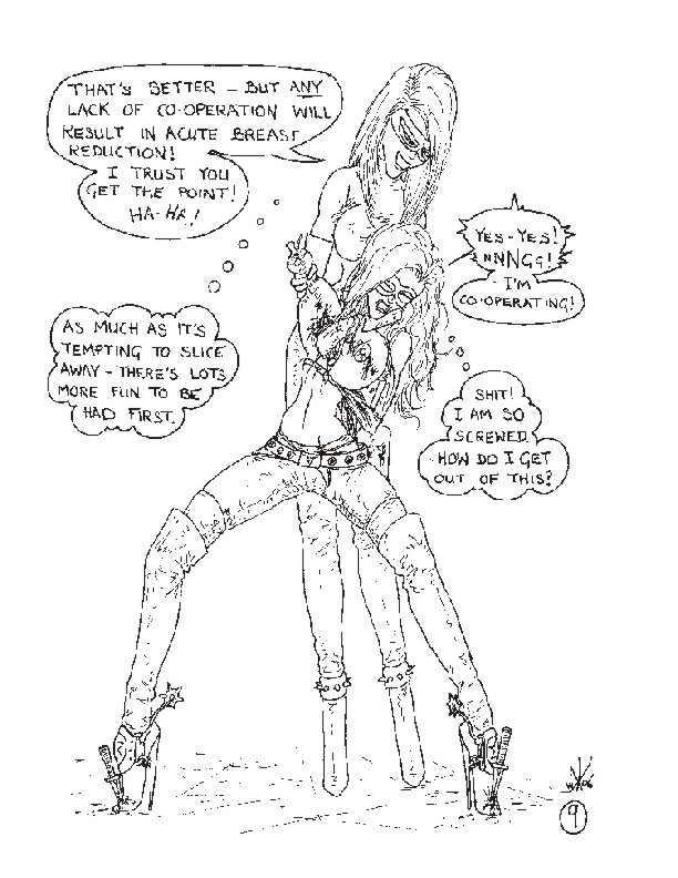 Sasha Spur The Bounty Hunter page 9 full