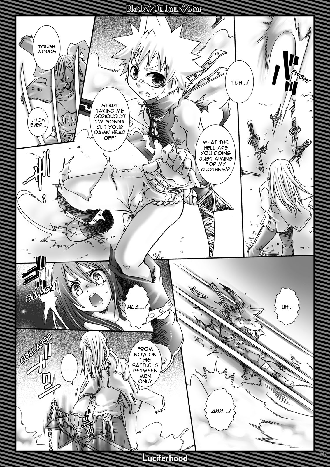 Black Outlaw Star page 7 full