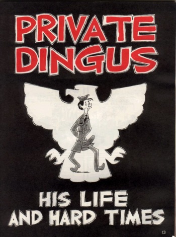Private Dingus - His Life and Hard Times cover