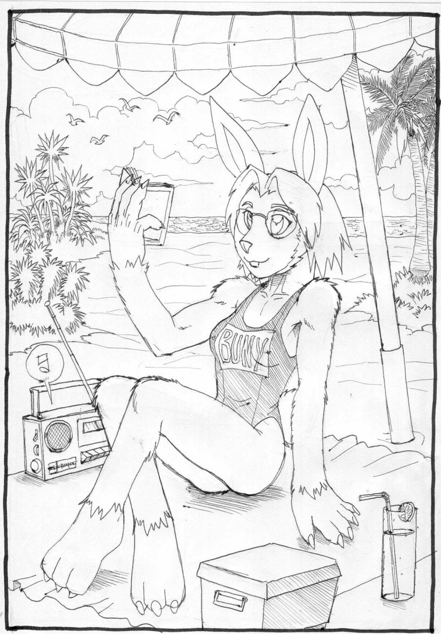 Lusty Beach page 1 full
