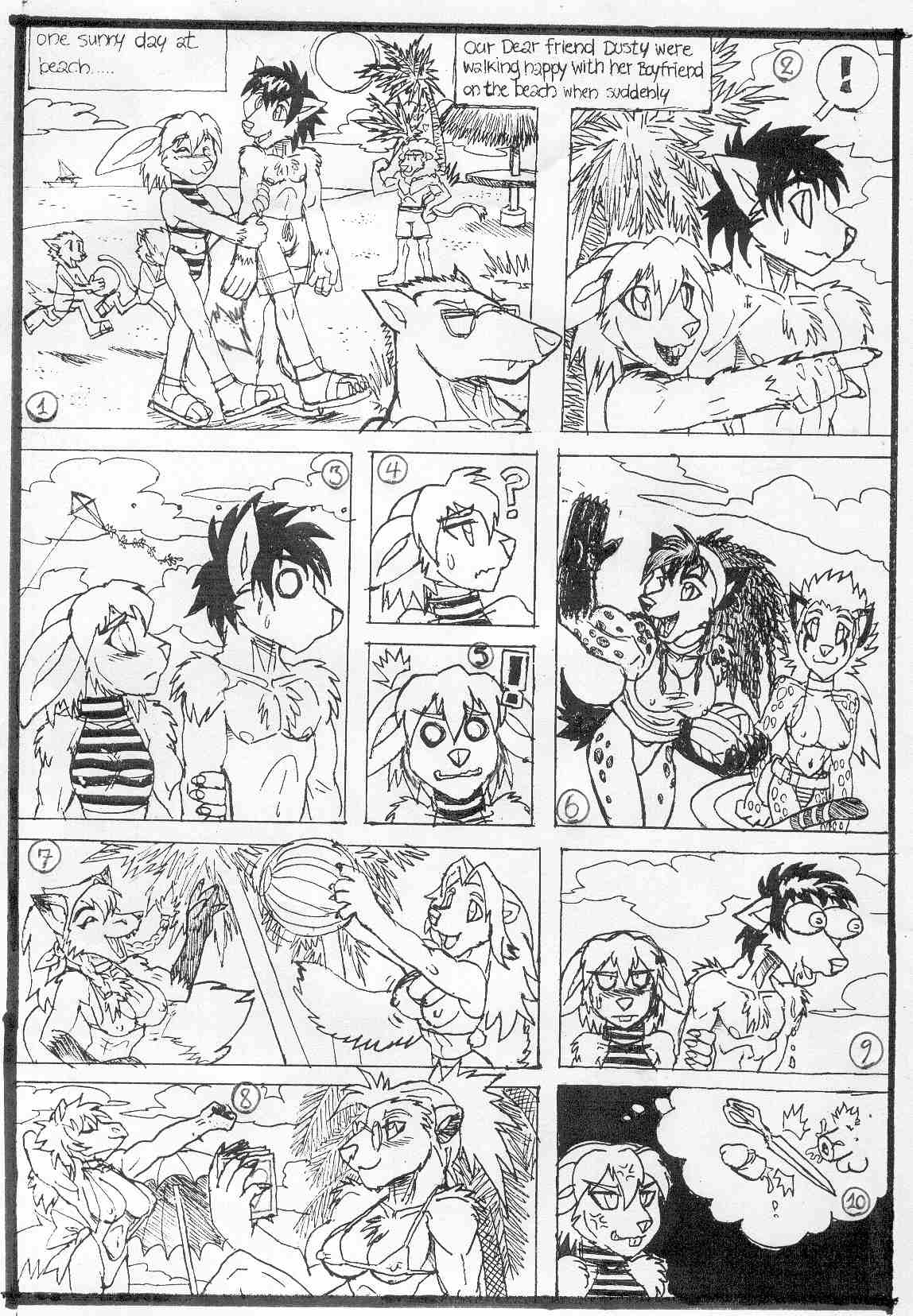 Lusty Beach page 2 full