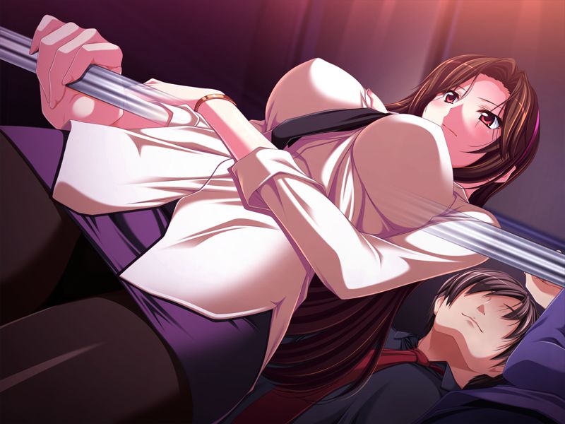 Shuuchi Zuma Chijoku Densha ~M no Kakusei ni Tomadoi Ochiru Kouhai no Ane-san Nyoubou~ page 9 full