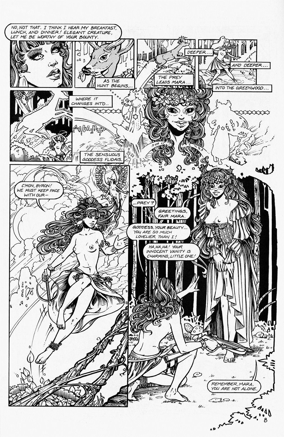 Mara of the Celts - Volume #1 page 9 full