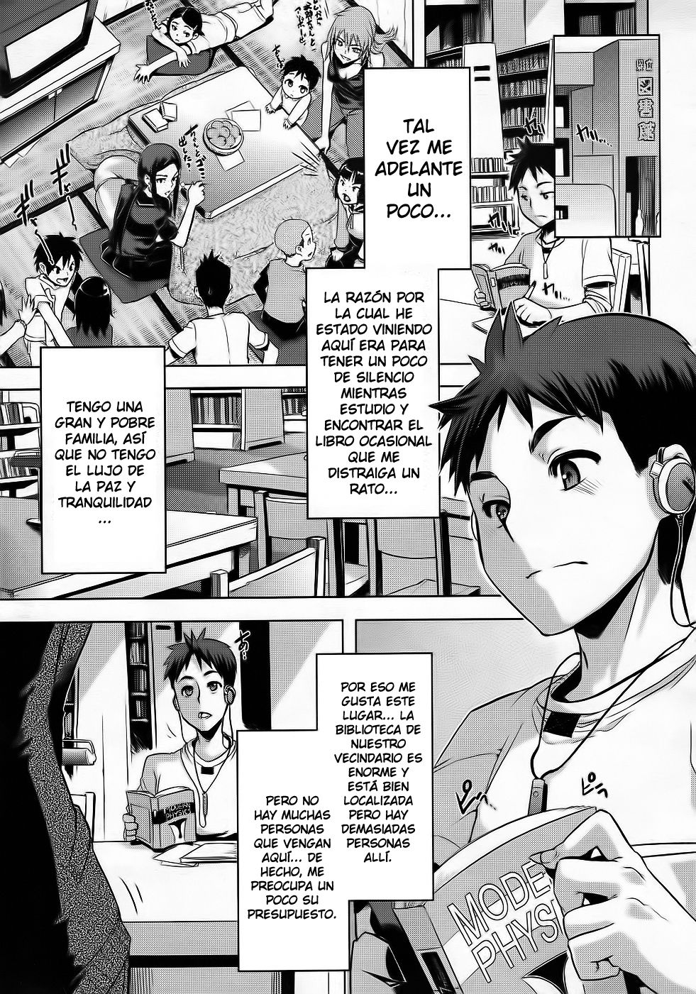 Toshokan Talk | Charlando en la Biblioteca   =P666HF= page 5 full