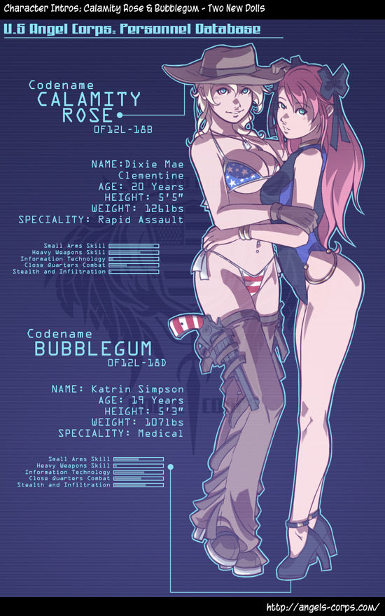 Angel Corps - Two New Dolls page 1 full
